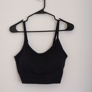 Crop Top With Built In Bra